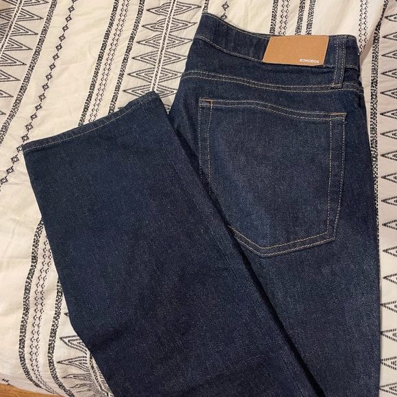 Bonobos Jeans Mens Bonobos Jeans 3332 Slim Fit Dark Denim Wash